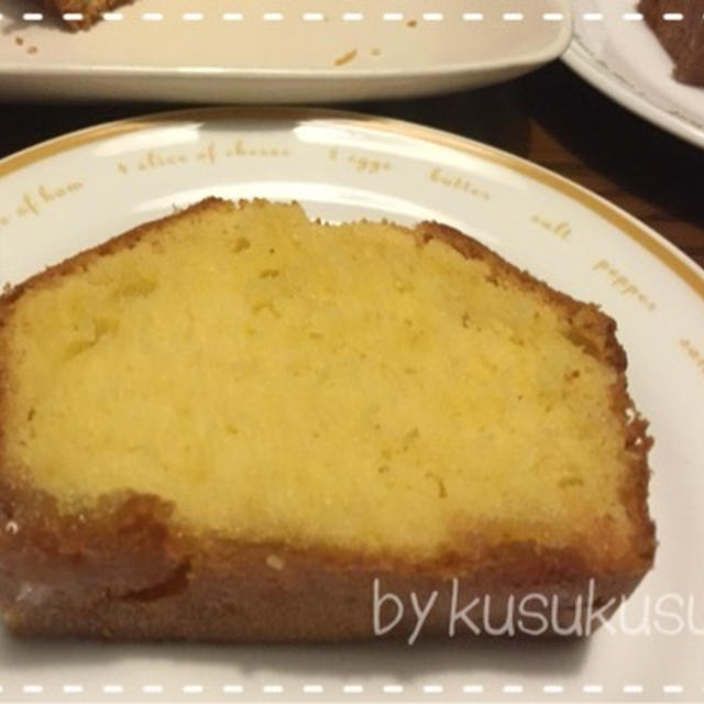 キャンディ　ボックスを使ってパウンドケーキを焼いてみたよ