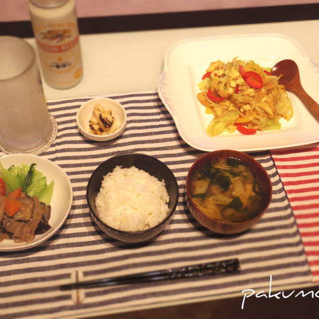 ミートフリーマンデー＊麩チャンプルー