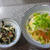 山芋と明太バターのスパゲティ。
