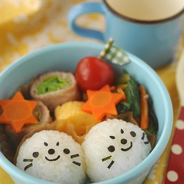 【連載】レシピブログ「あざらしおにぎりのお弁当」