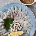 カワハギの薄造り＆昆布締めちらし丼
