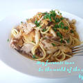 豚キムチの豆乳クリームパスタ