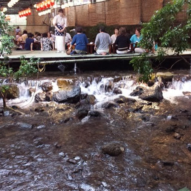 京都貴船の川床