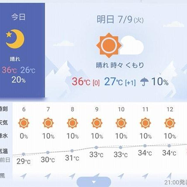 梅雨はいずこへ…？