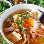 【レンジのみで完成‼️】体ぽかぽか酸辣湯サンラータン〈ラーメンにも夜食にも〉
