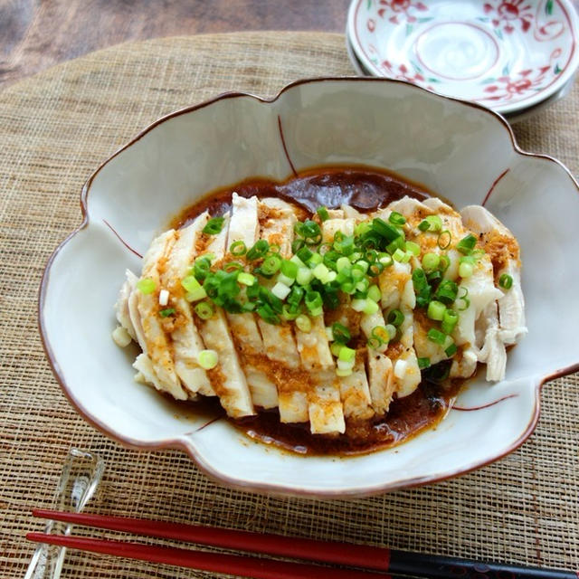 人気検索1位☆鶏むね肉でしっとり柔らか！よだれ鶏【#よだれ鶏　#鶏胸肉】