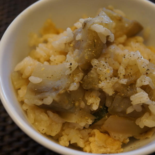 なすの炊き込みご飯