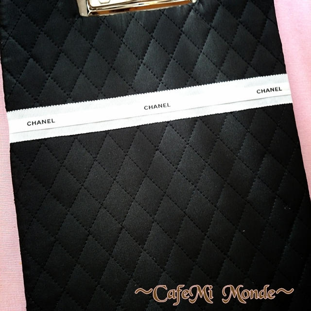 CHANEL好きの方からオーダークリップボード ♡カルトナージュ