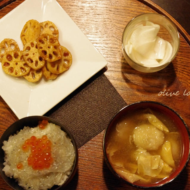 たまにはこんな和食プレート