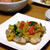 白身魚と野菜の和風カレーあんかけ。