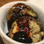 焼きナスのバルサミコソース＆パスタ料理