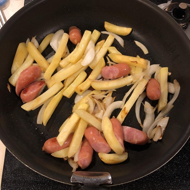 お弁当で冷凍ポテトをジューシーにさせる方法です！