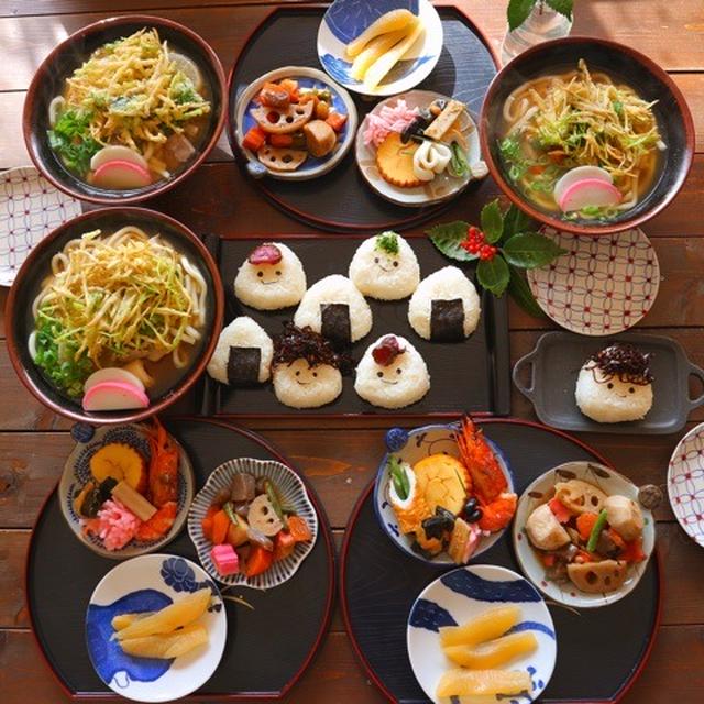 おせちに飽きたら＊かき揚げうどん