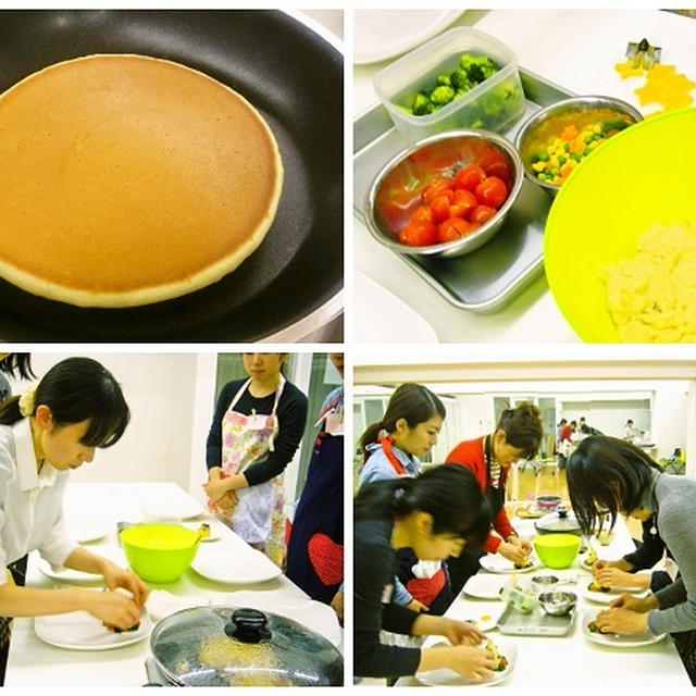 「わたしにもできた！」を叶える、まん丸こんがり焼き色のパンケーキ！夜遅ごはん部４日目♪