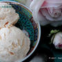 薔薇のシロップの基本レシピ、薔薇のアイスクリーム＋α