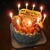 お誕生日・たまごっちのケーキ