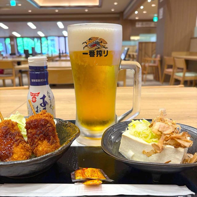 日帰り温泉コロナの湯レストラン呑み♪