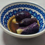 レンチン茄子の煮浸し
