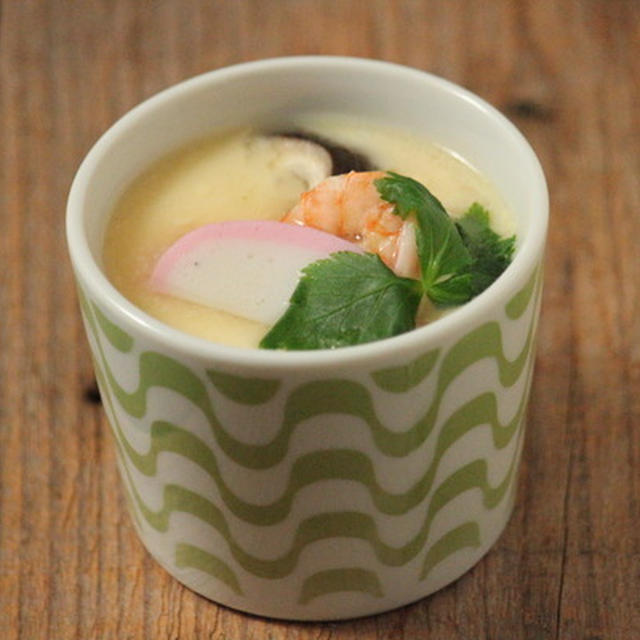 汁物の代わりにも・茶碗蒸し
