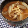 体ポカポカ食材たっぷり!!韓国風粕汁