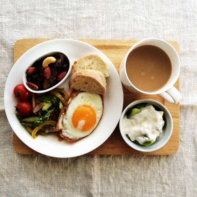 1月27日の朝ごはん。調理時間7分