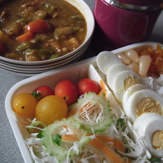 夏カレー弁当