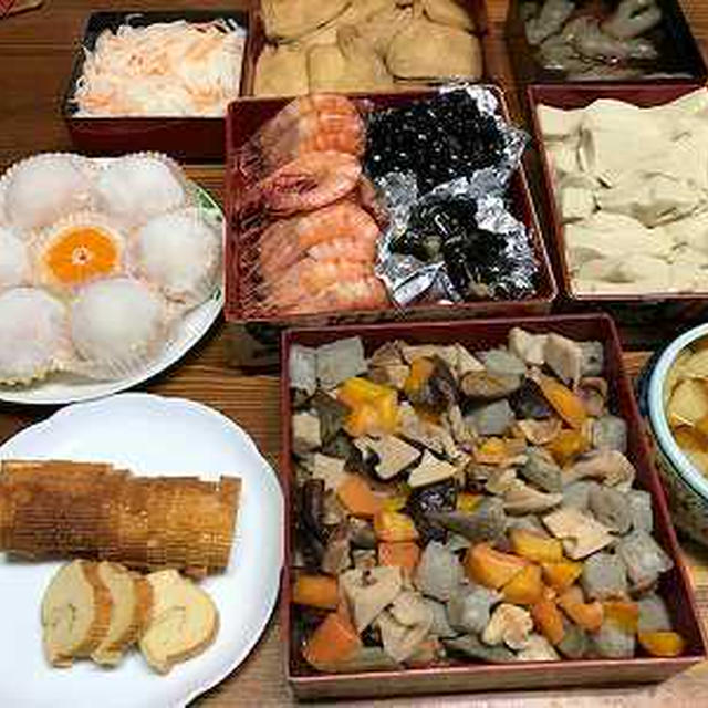 新年のご挨拶。令和３年のお節