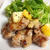 小さいおかず＊鶏もも肉の塩レモン炒め　と 冷たいおやつ♪