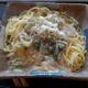 氷上ねぎのクリームパスタ