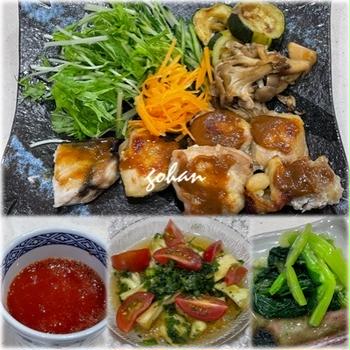 6/20(金)  味噌ソースde焼き鶏もも