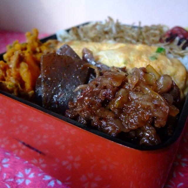 困った時のしぐれ煮お弁当。