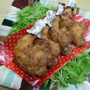 骨付きもも肉のクリスマスチキン