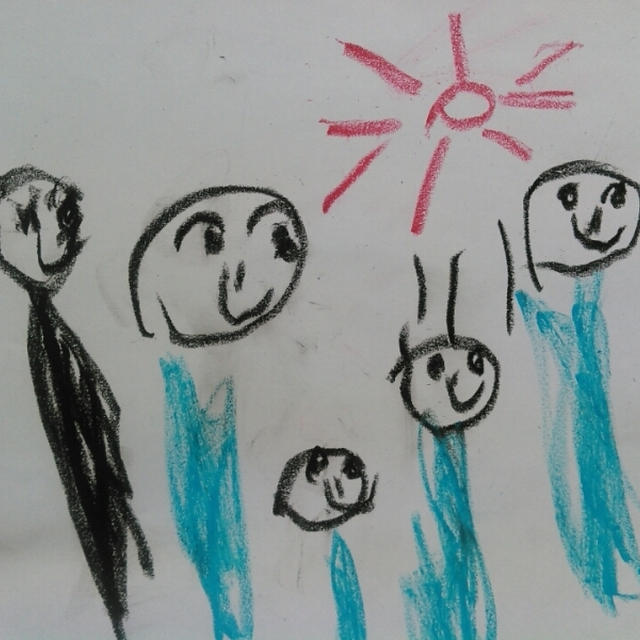 息子の絵が上手くなってた！
