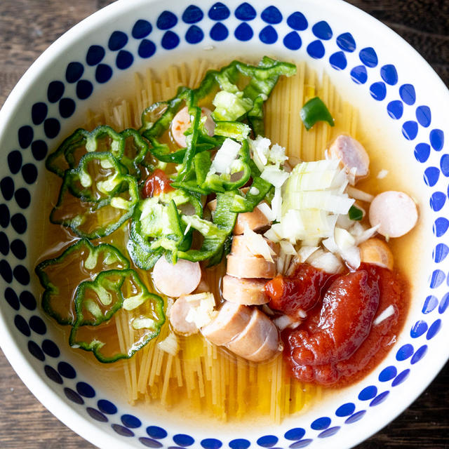 【レンジだけ！丼調理！】喫茶店風ナポリタンレシピ