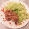 豚肉のﾏﾖ照り(ﾟ∀ﾟ)