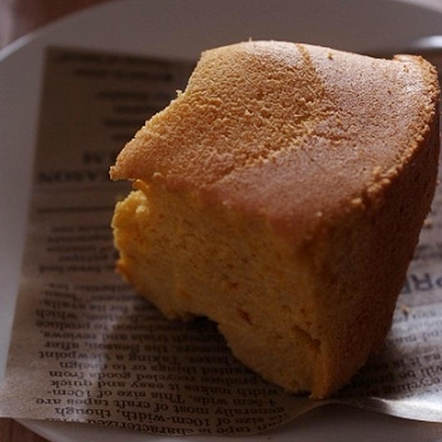 かぼちゃのシフォンケーキ