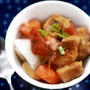 根菜たっぷり豚バラ煮