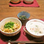 高野豆腐入り親子丼