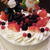 HAPPY X'mas！ベリーたっぷりデコレーションケーキ