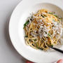 【簡単ランチに！】春菊としらすの和風パスタのレシピ