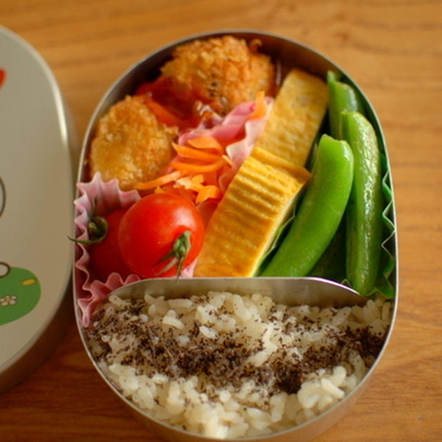 レンズマメのコロッケ♪Croquette with lentil beans