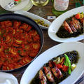 タヴェルネッロオルガニコで楽しむ、グリル野菜とイカスミのパスタ