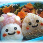 ＊＊　きのこちゃんとくりくんの秋〜なキャラ弁♪　＊＊