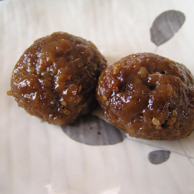 もっちり味噌団子！