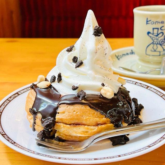 【コメダ珈琲店】生産追いつかず発売中止に⁈チョコノワール食べてきた♡