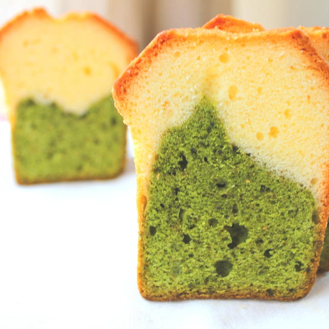 新緑のバターケーキ