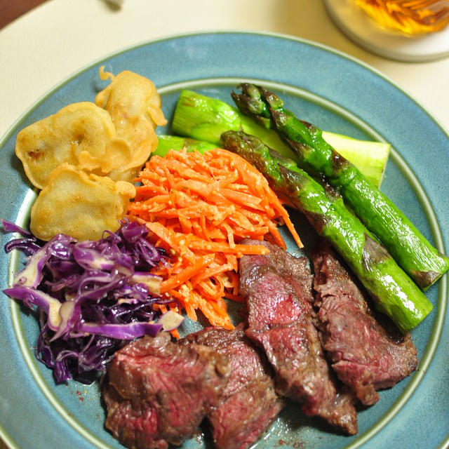 色とりどりの野菜でテンション上がるプレートと土曜日は長男が帰ってくる！