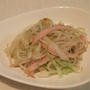 増税後節約レシピ☆もやしとキャベツの胡麻酢あえ