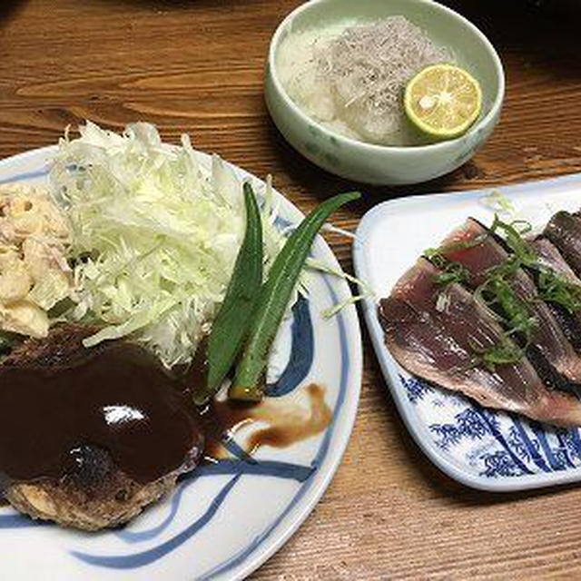 シャキシャキもやし入りハンバーグ