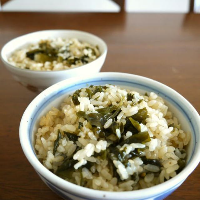 【掲載】朝時間.jp「今日のイチオシ朝ごはん」★わかめスープの素de炊き込みご飯♪
